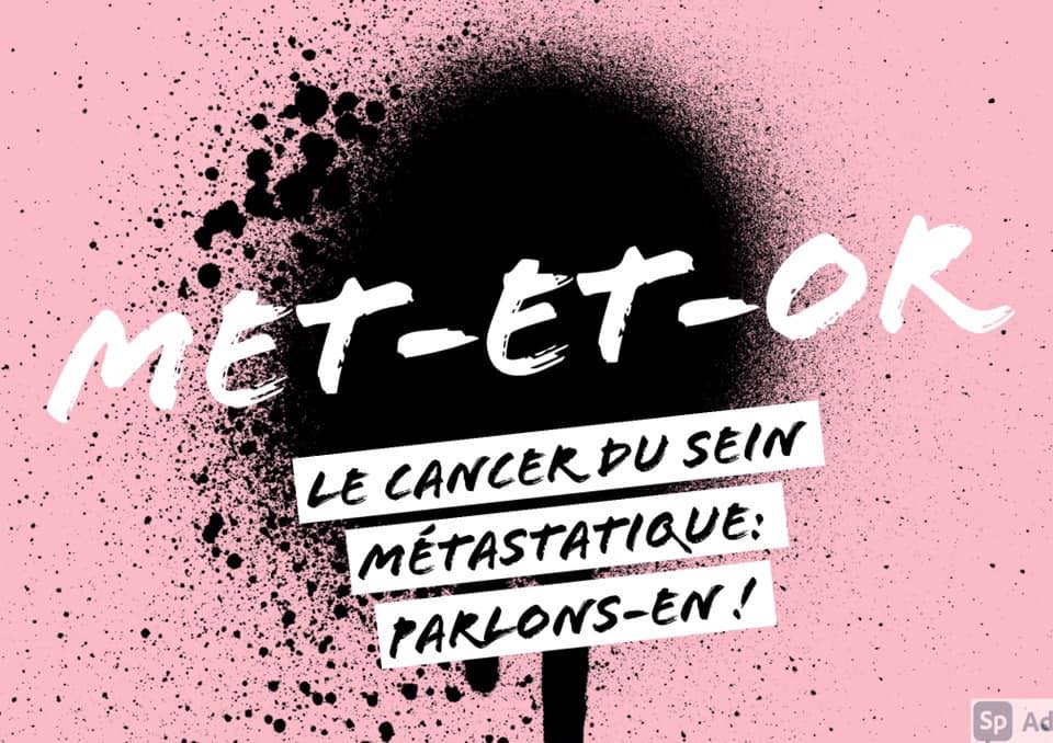 Photo du groupe Facebook Met-Et-Or, des femmes atteintes du cancer du sein métastatique